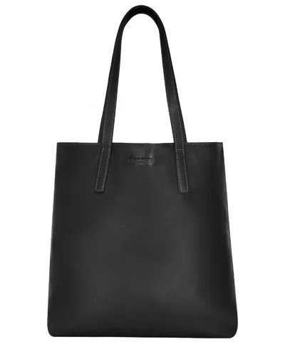 Champs Onyx Vertical Tote In Black