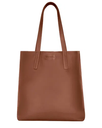 Champs Onyx Vertical Tote In Brown