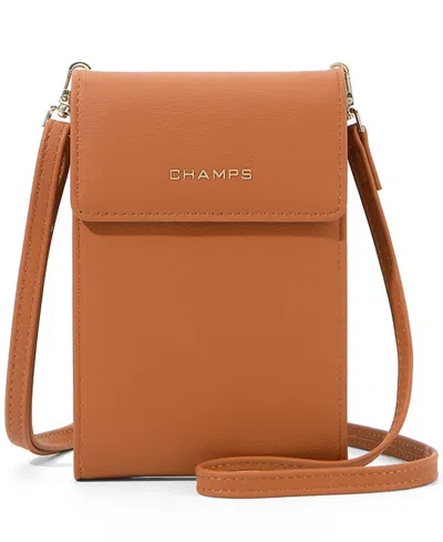 Champs Travel 1.5" Sling Bag In Brown