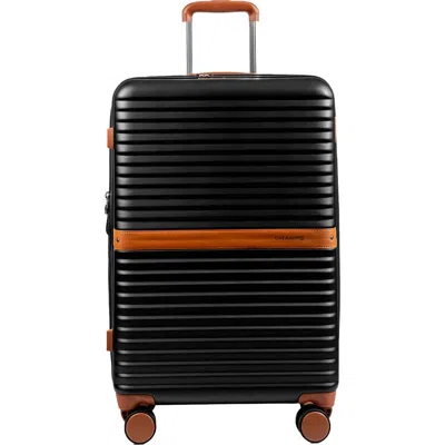 Champs Vintage 24-inch Hardside Spinner Packing Case In Black