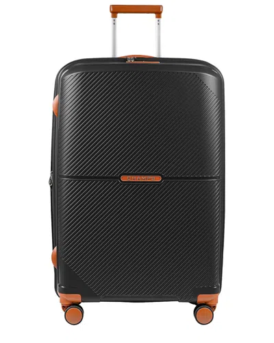 Champs Vintage Aura Expandable Medium Carry On In Black