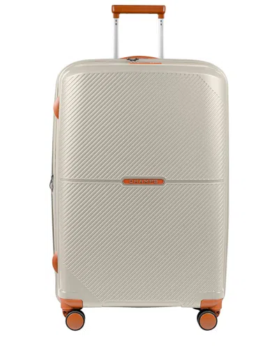 Champs Vintage Aura Expandable Large Carry On In Neutral