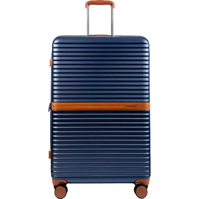 Champs Vintage Ii 28-inch Hardside Spinner Luggage In Navy
