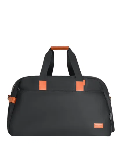 Champs Vintage Weekender Duffel Bag In Black