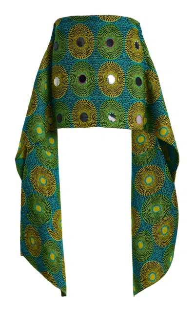 Chan Luu Basset Hound Mini Skirt In Animal Print
