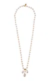 Chan Luu Caroline Caroline 18k Gold-plated Pearl Necklace