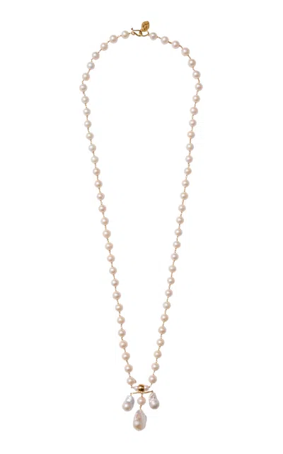 Chan Luu Caroline Caroline 18k Gold-plated Pearl Necklace