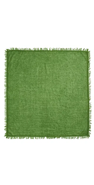 Chan Luu Cashmere Bandana Green