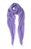 Chan Luu Cashmere-silk Scarf In Purple