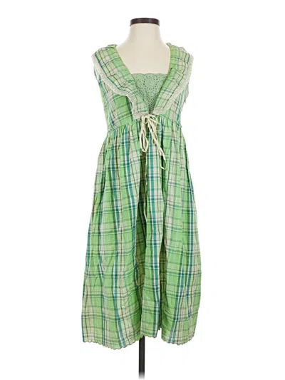 Pre-owned Chan Luu Casual Dress In Green