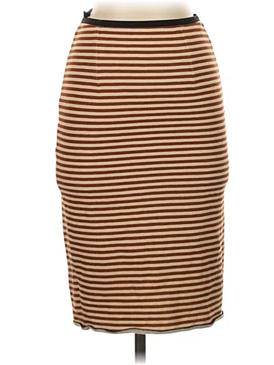 Pre-owned Chan Luu Casual Skirt In Brown