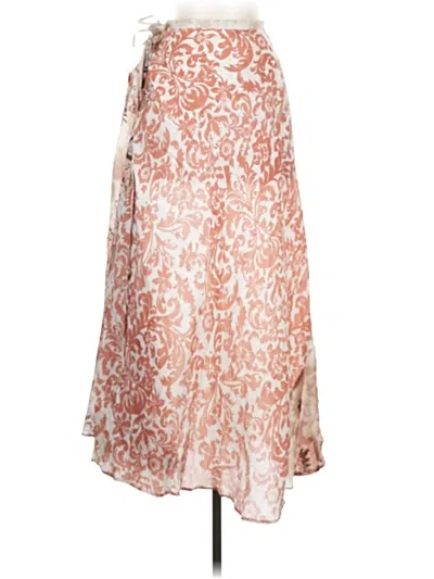 Pre-owned Chan Luu Casual Skirt In Ivory