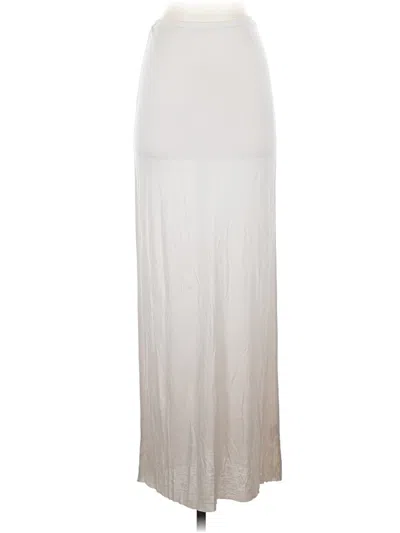 Pre-owned Chan Luu Casual Skirt In Ivory