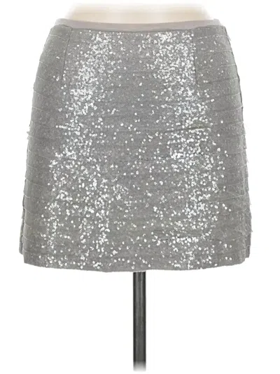 Pre-owned Chan Luu Casual Skirt In Silver