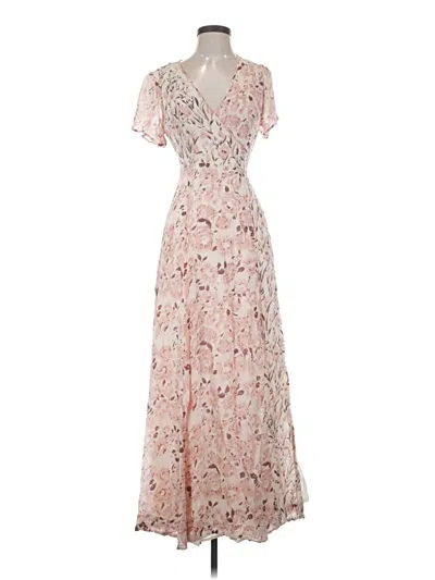 Pre-owned Chan Luu Cocktail Dress In Pink