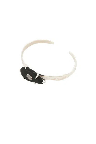 Chan Luu Cuff Bracelet In Black Horn