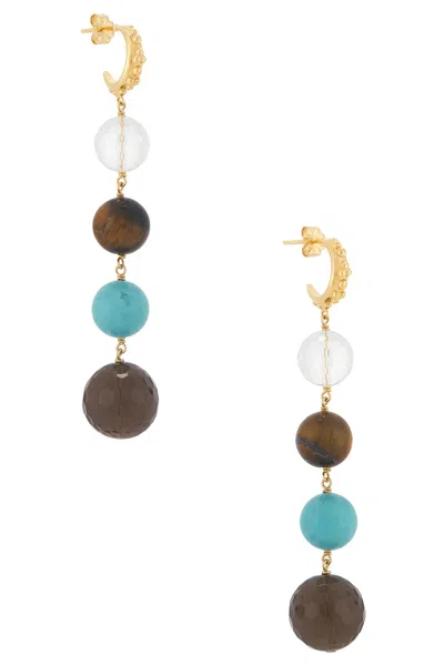 Chan Luu Dangle Earrings In Multi