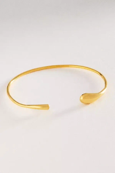Chan Luu Diamond Serpentine Cuff Bracelet In Gold