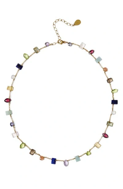 Chan Luu Diana Multistone Necklace