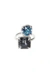 Chan Luu Double Gem Toe Ring In Multi