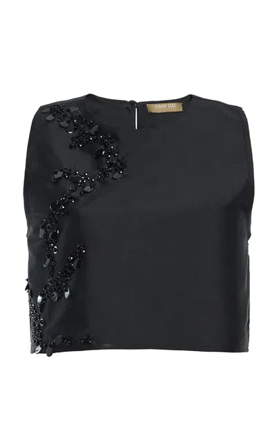 Chan Luu Drip Drip Tank Top In Black