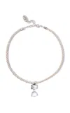 Chan Luu Exclusive Beverly Amethyst Silk Necklace In Green