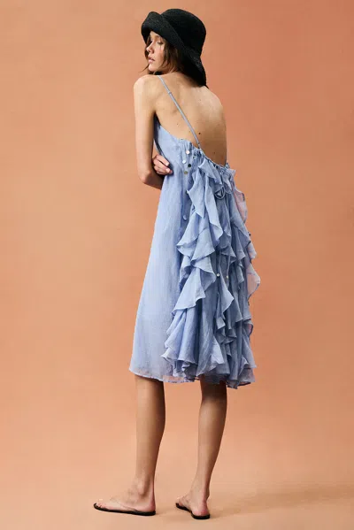 Chan Luu For Fwrd Tank Dress In Purple