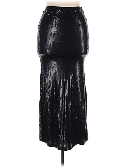 Pre-owned Chan Luu Formal Skirt In Black