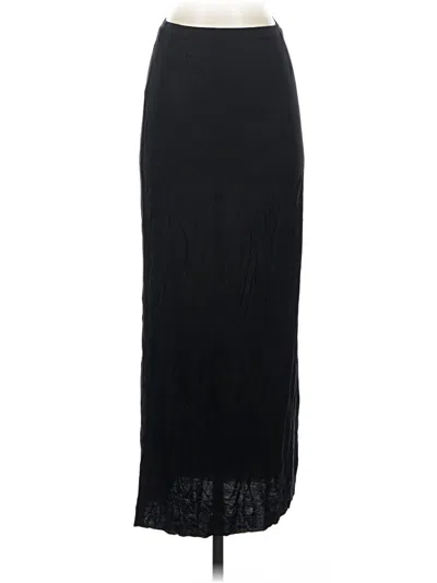 Pre-owned Chan Luu Formal Skirt In Black
