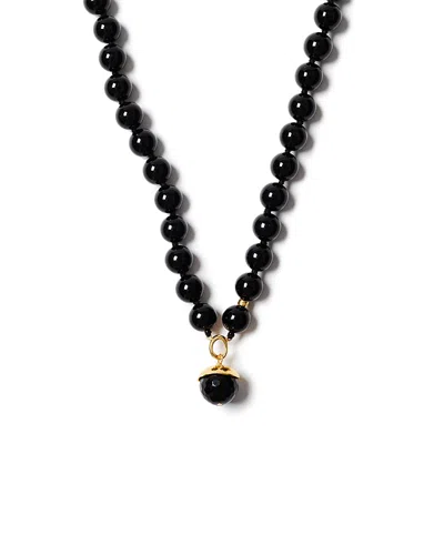 Chan Luu Gemstone Beaded Pendant Necklace, 46 In Black