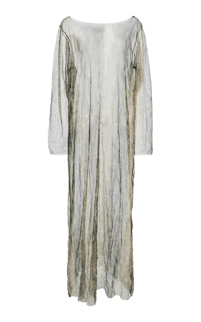 Chan Luu Ghost Sheer Mesh Overlay In Green