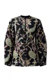 Chan Luu Jacquard Cardigan In Black