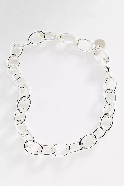 Chan Luu Large Chain Link Anklet In Metallic