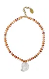 Chan Luu Manila Necklace In Orange