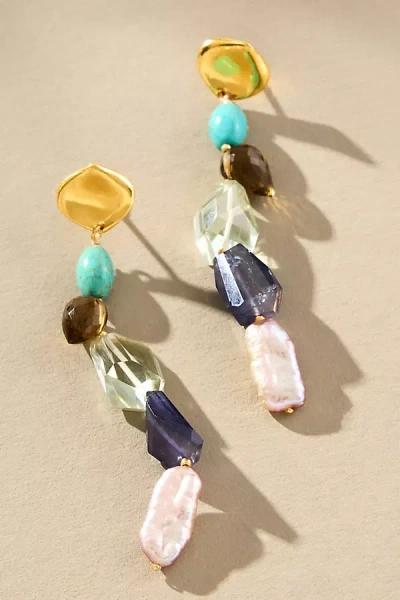 Chan Luu Mantis Drop Earrings In Neutral