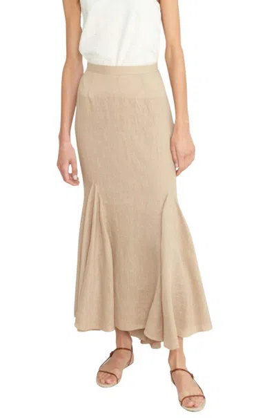 Chan Luu Mermaid Skirt In Almondine In Neutral