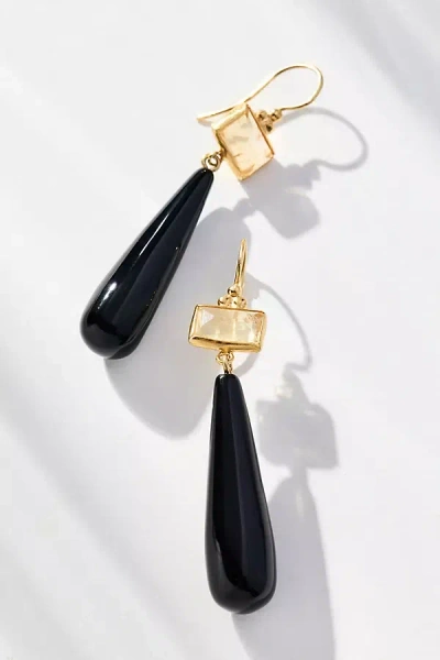 Chan Luu Messina Drop Earrings In Brown