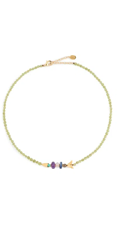 Chan Luu Orris Necklace Peridot