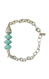 Chan Luu Orris Turquoise Bracelet In Blue