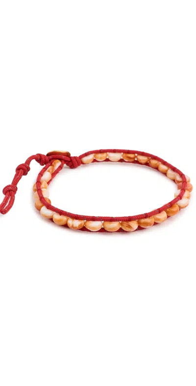 Chan Luu Paracord Wrap Anket Red