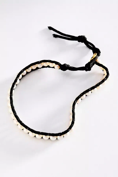 Chan Luu Paracord Wrap Anklet In Black