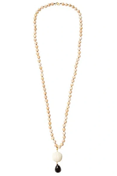 Chan Luu Pearl Pendant Necklace In Gold
