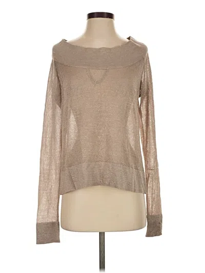 Pre-owned Chan Luu Pullover Sweater In Tan