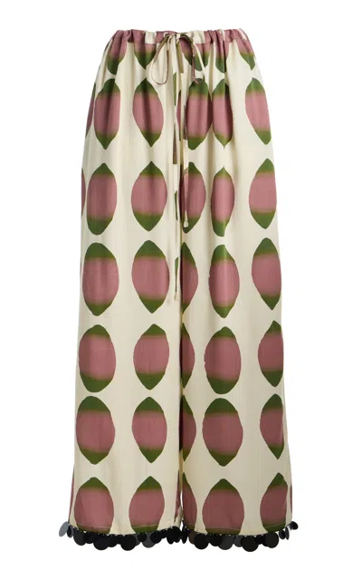 Chan Luu Ramona Sequin Pants In Pink