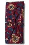 Chan Luu Roll-up Jewelry Pouch In Red