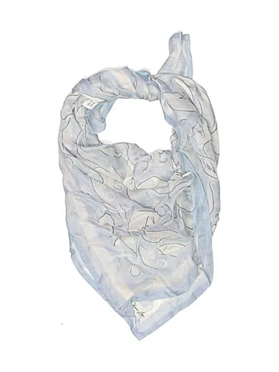 Pre-owned Chan Luu Scarf In Blue