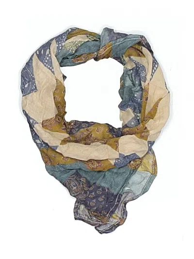 Pre-owned Chan Luu Scarf In Blue