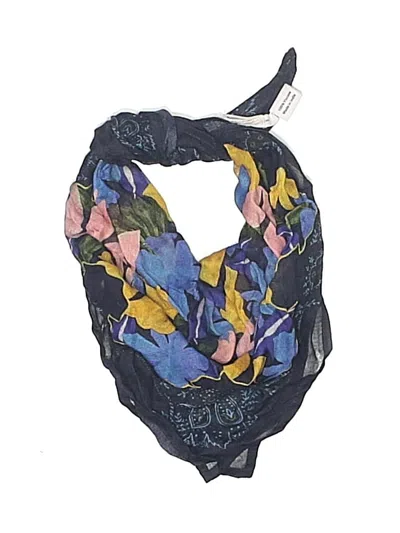 Pre-owned Chan Luu Scarf In Blue