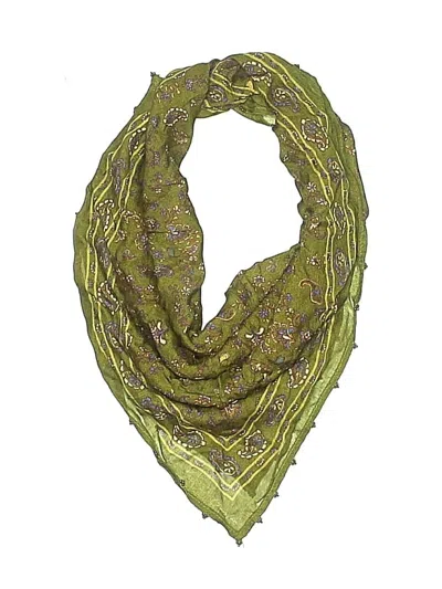 Pre-owned Chan Luu Scarf In Green