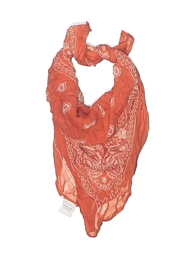 Pre-owned Chan Luu Scarf In Orange
